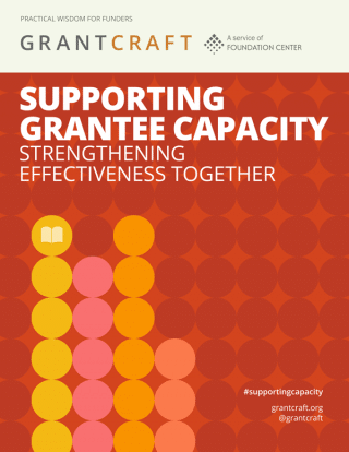 Image of cover of Foundation Center new guide for funders