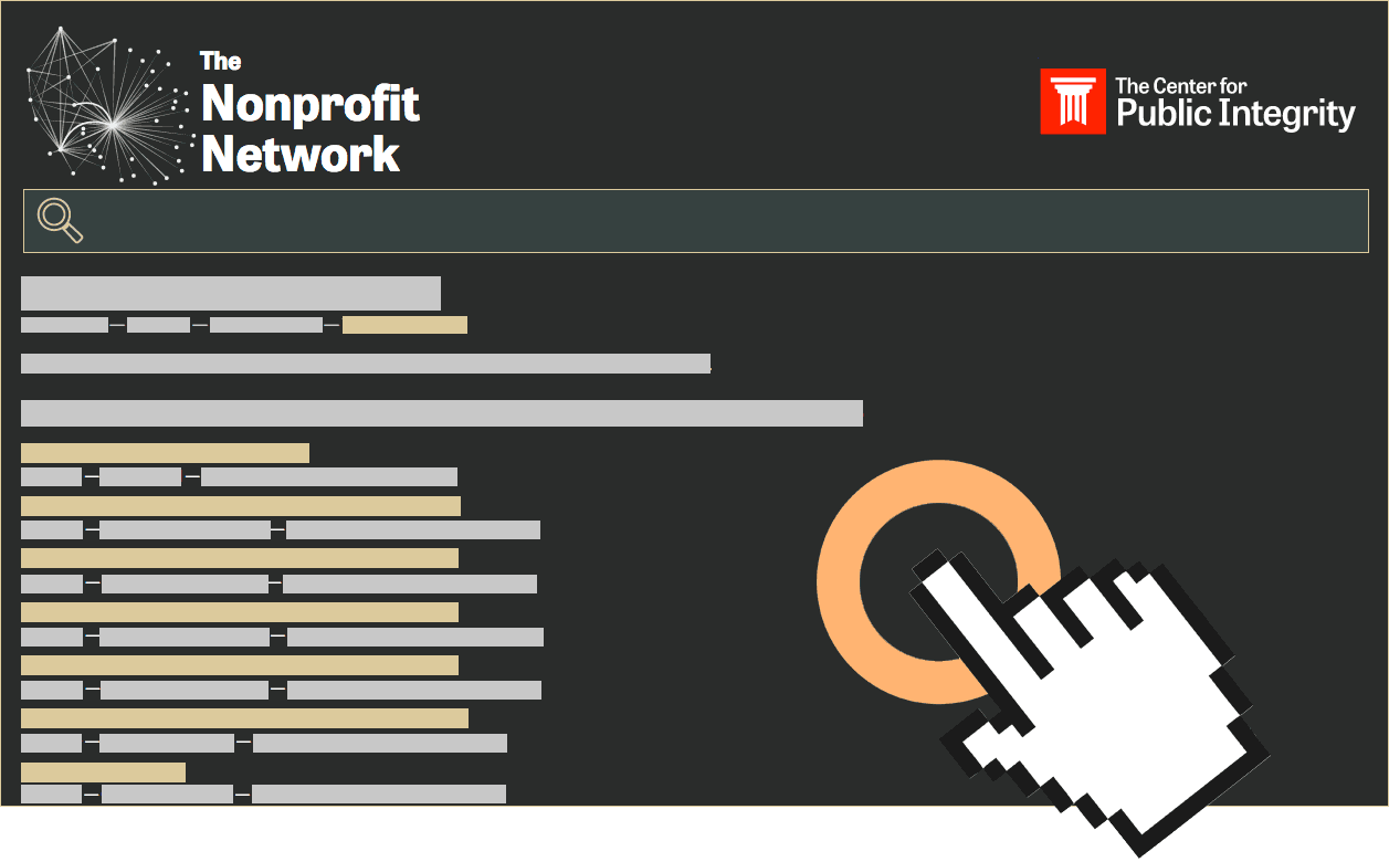 Center for Public Integrity Exposes $170 billion money trail with New Nonprofit Network tool!