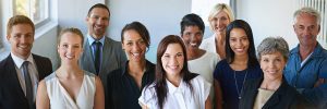 Image of nonprofit staff waiting to apply for nonprofit jobs and foundation jobs