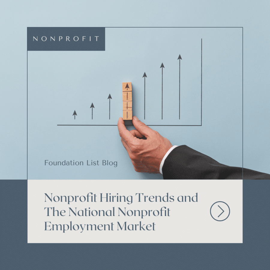 Nonprofit Hiring Trends and The National Nonprofit Employment Market
