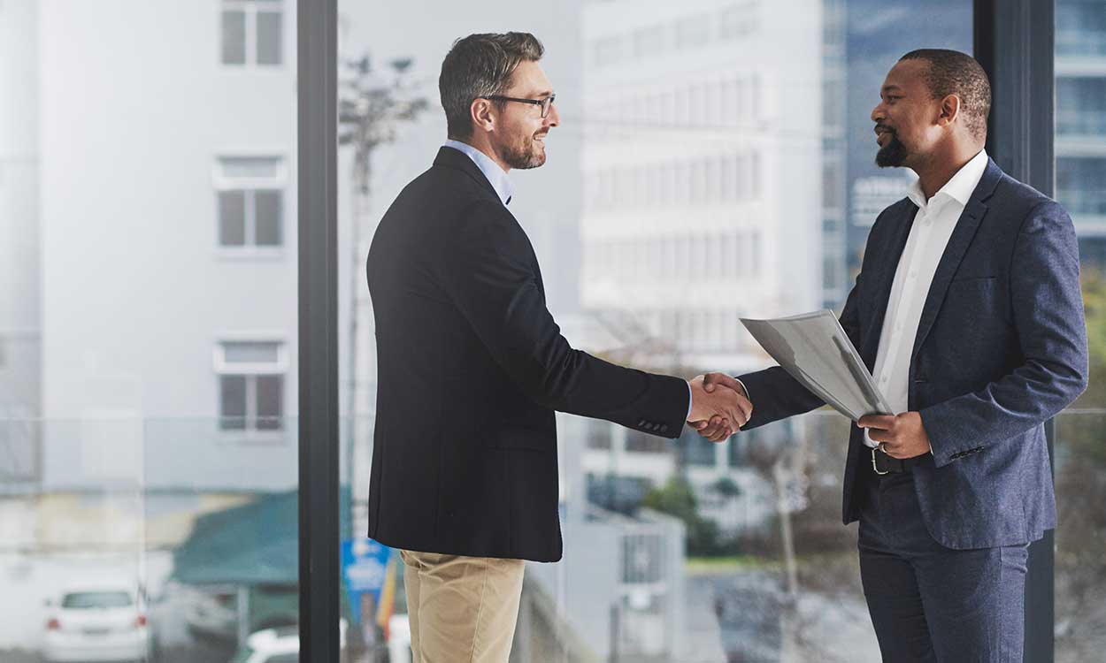 The Board President of a Foundation welcomes their newly hired Communications DIrector