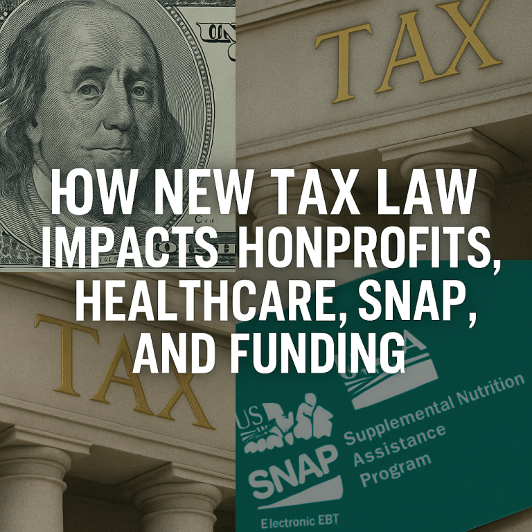 Image Says: How New Tax and Budget Policies Threaten Nonprofit Missions