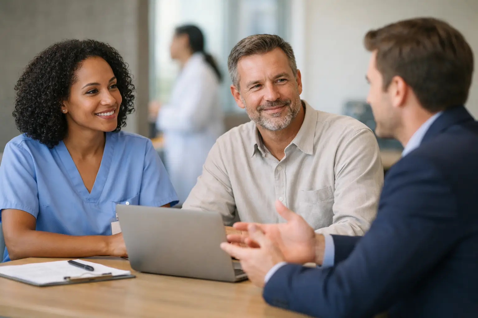Healthcare nonprofit professionals representing healthcare nonprofit jobs, community health careers and mission-driven medical opportunities