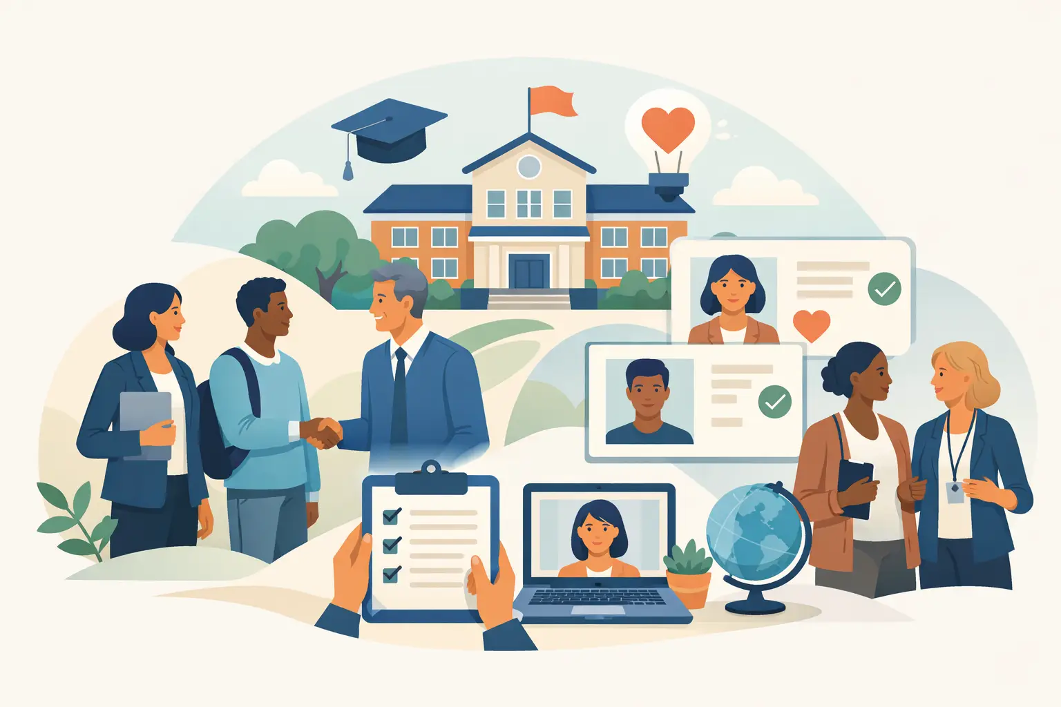 Charter school recruiting mission-aligned founding staff