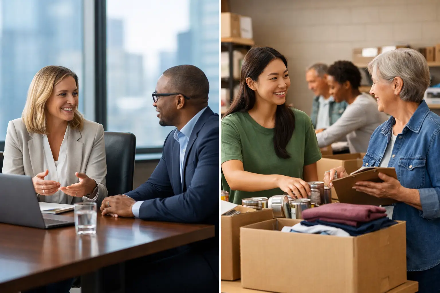 Foundation careers versus nonprofit roles