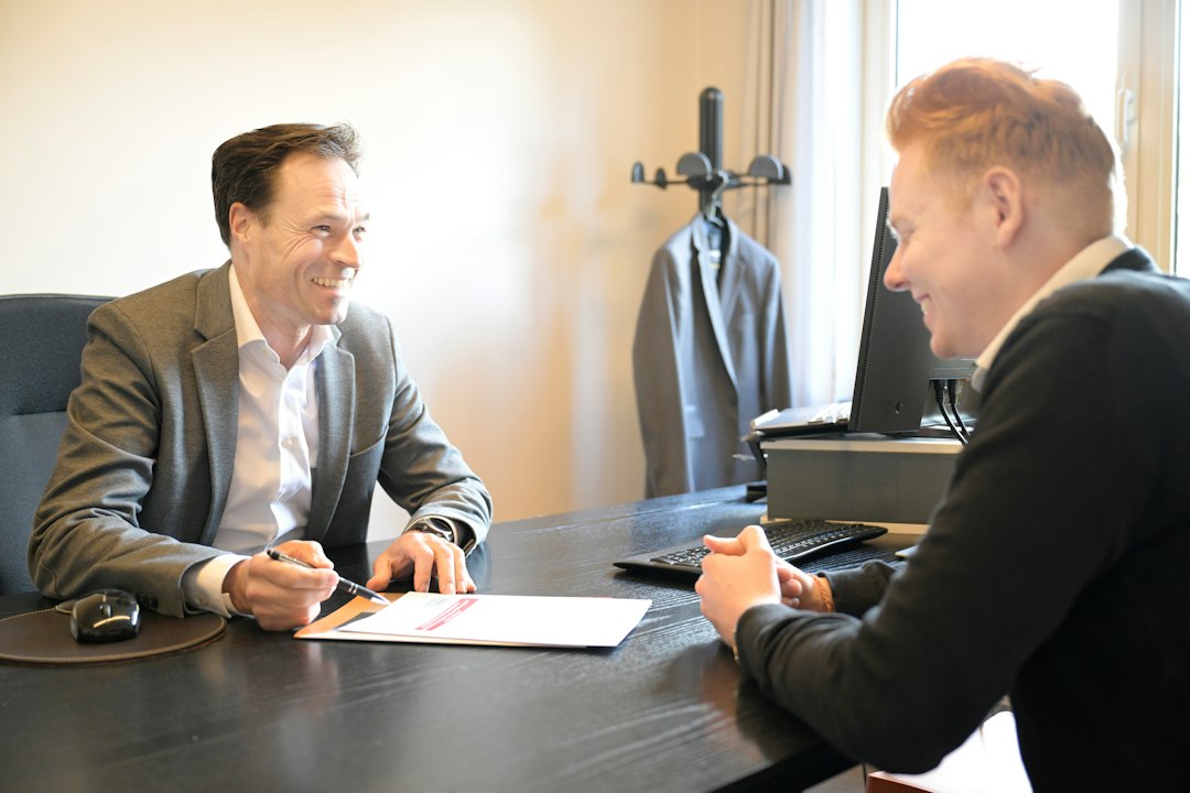 Nonprofit leadership candidate preparing a professional executive profile