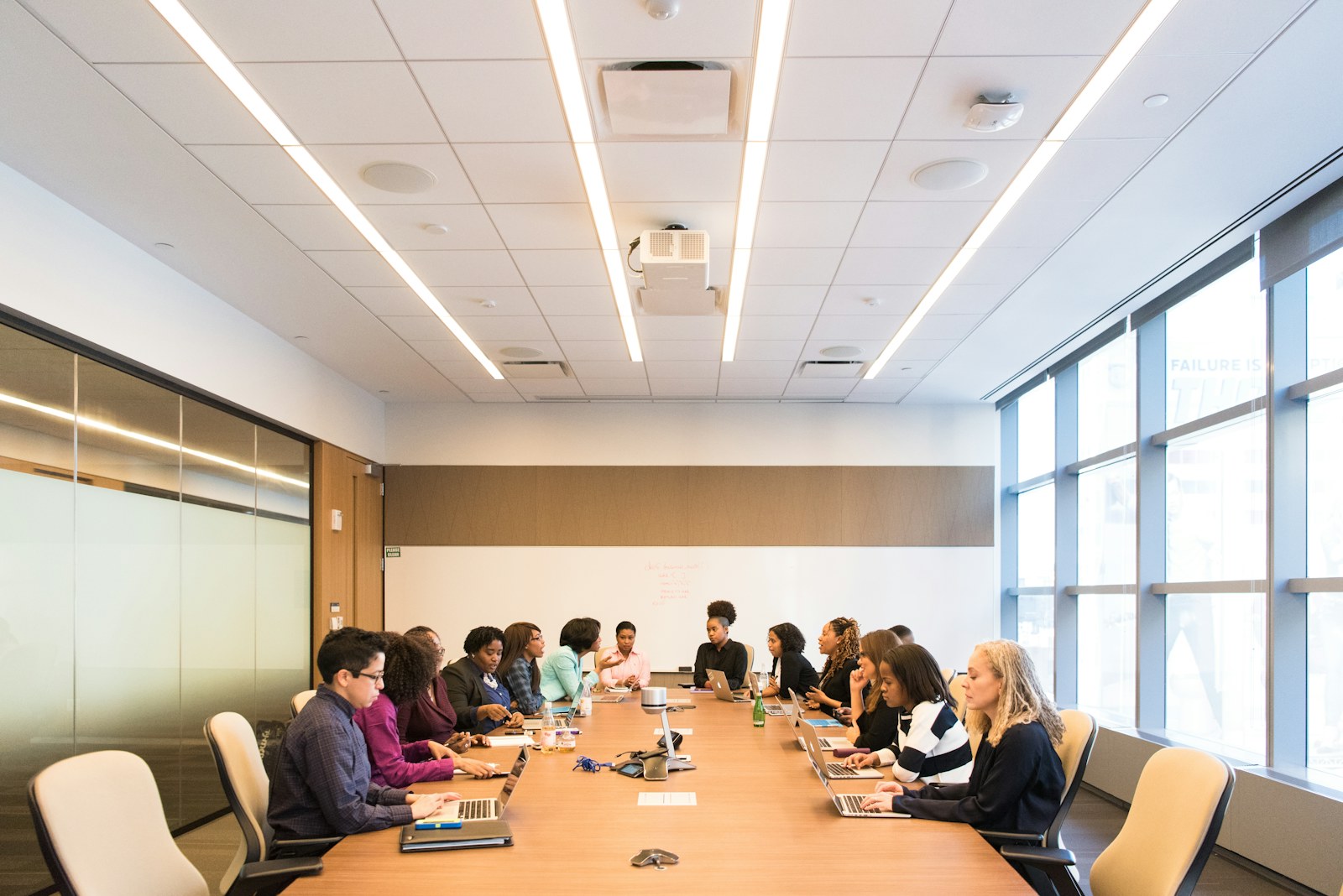 Mission-driven professionals collaborating at an organization serving communities in Iowa