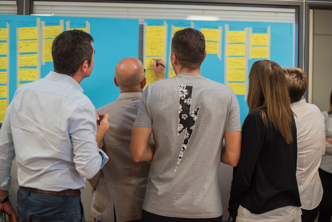 Foundation leaders planning grantmaking priorities in a collaborative workshop