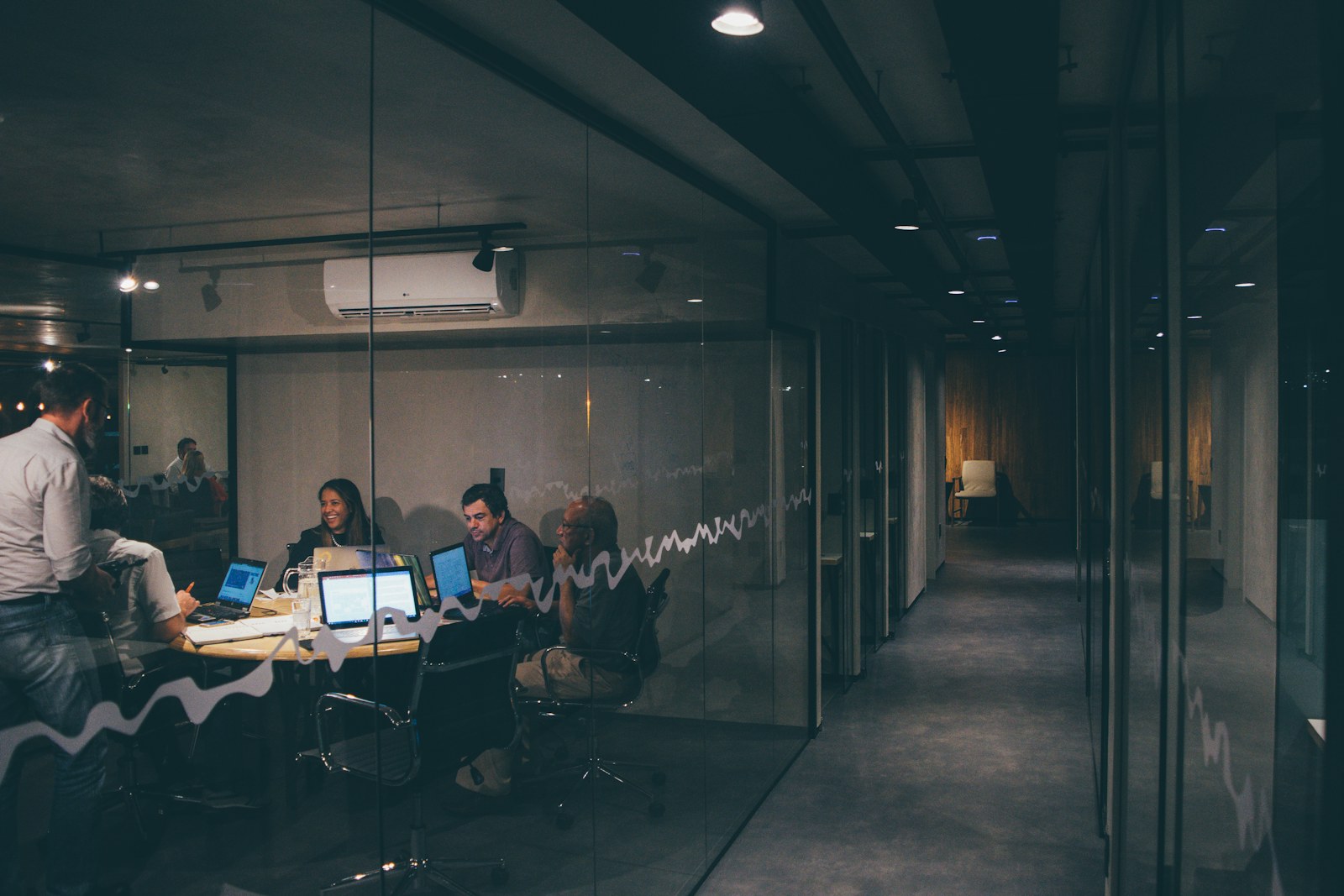 Nonprofit professional working remotely from a home office