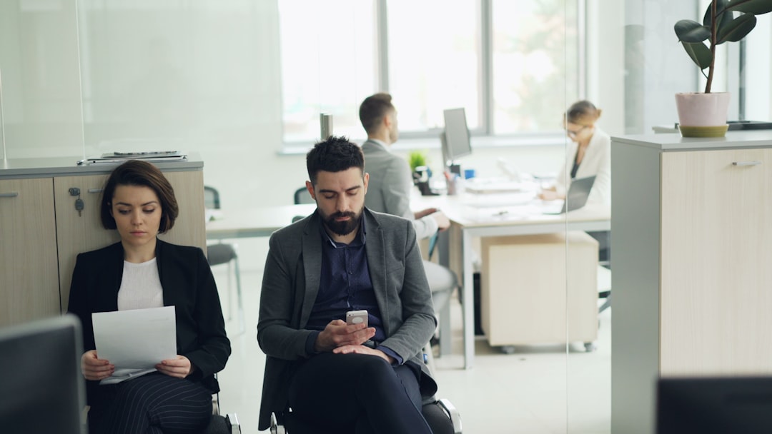 Professional evaluating different nonprofit workplace and career options